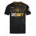 Maglie da calcio Wolves Rayan Ait-Nouri #3 Seconda Maglia 2024-25 Manica Corta